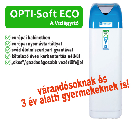 OPTI-Soft vízlágyító berendezés